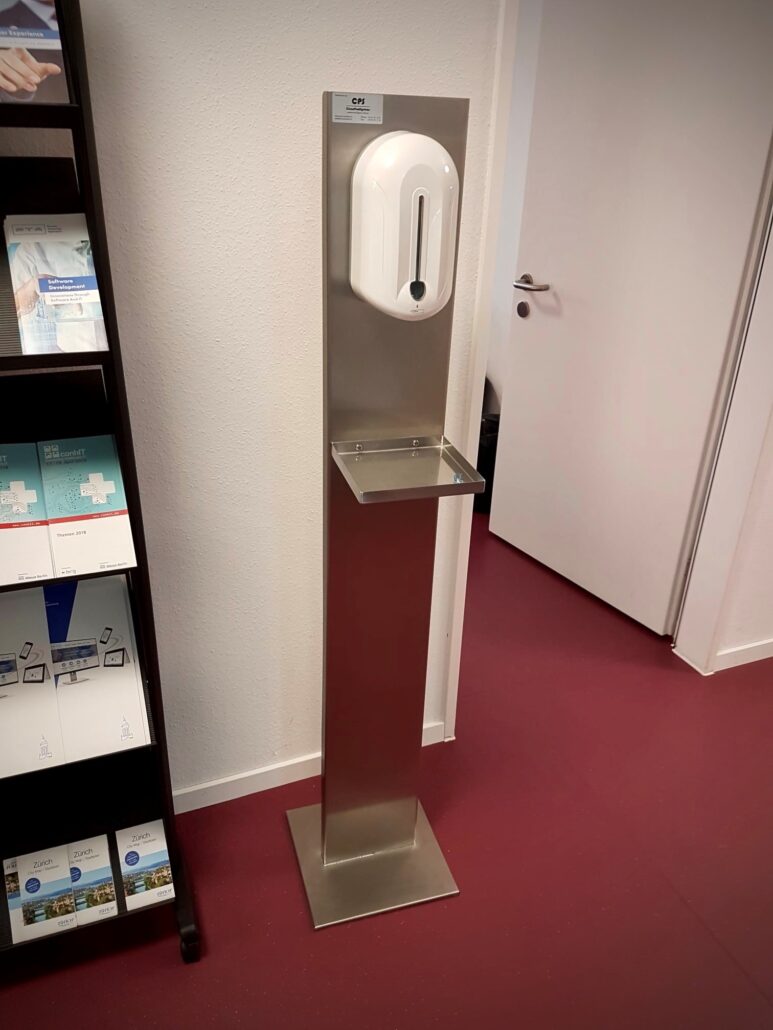 Desinfektionsstation