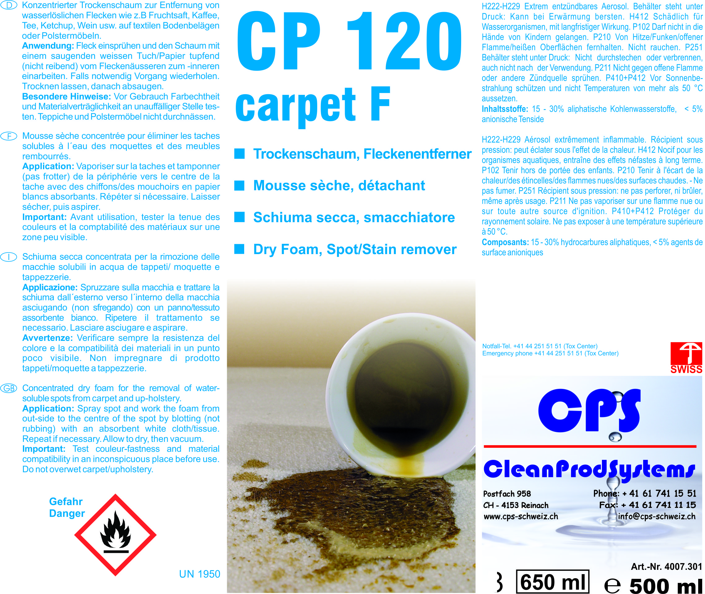 Fleckenentferner CP120